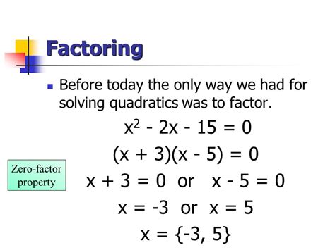 Algebra is a combination of both numerical and letters. Solving A Quadratic Equation By Factoring - A Plus Topper