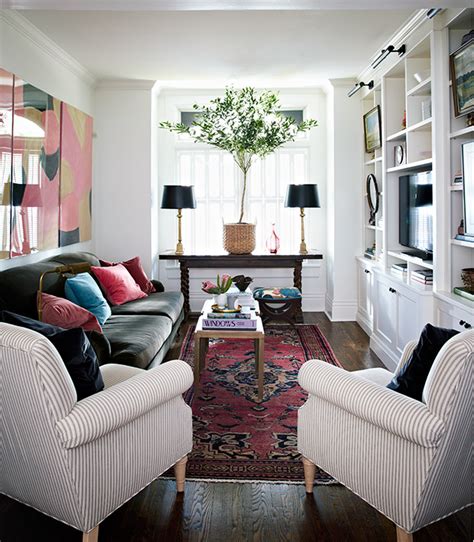 how to make a small living room look bigger the everygirl