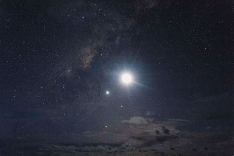 Banco De Imagens Céu Noite Estrela Via Láctea Atmosfera Trevas