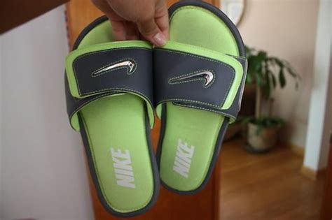 4.5 out of 5 stars 453. Green Nike Slides. | Pool shoes, Adidas shoes outlet, Sock ...