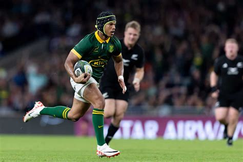 Springboks Beat All Blacks At Twickenham