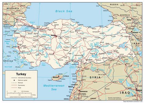 Search and share any place. Detailed political map of Turkey. Turkey detailed ...