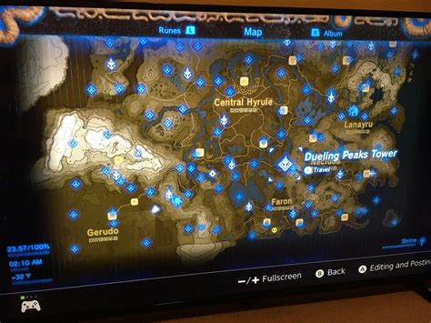 Zelda Breath Of The Wild Shrine Interactive Map Vsamagic
