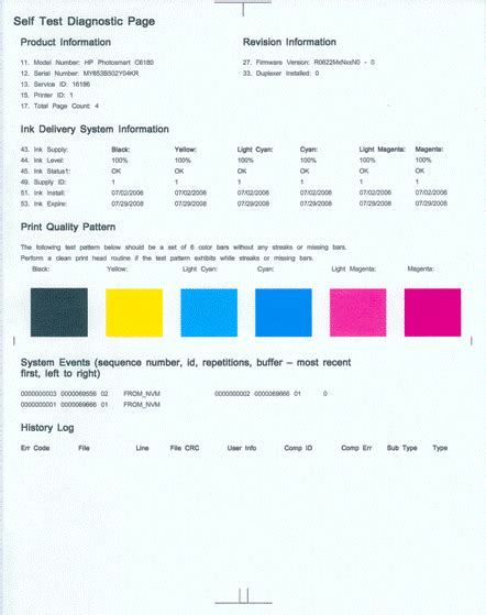 Hp Printer Test Print Page
