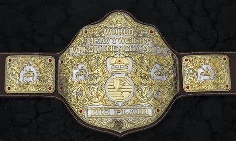 Which Was The Best Looking World Title In Wrestling The Wce Big