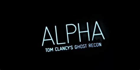 Tom Clancys Ghost Recon Alpha Le Court Métrage Favidéo