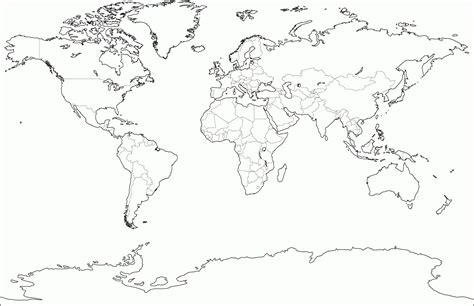 Blank World Map Printable Scrapsofmeme Outline In Pdf Labeled Map