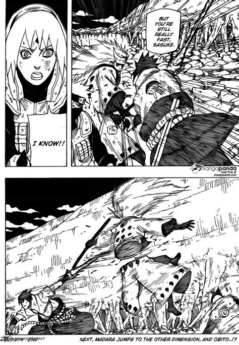 Read Manga Naruto Chapter 674 Sasukes Rinnegan