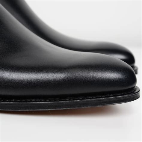 Black Threadneedle Cheaney Chelsea Boots From Quarter And Last