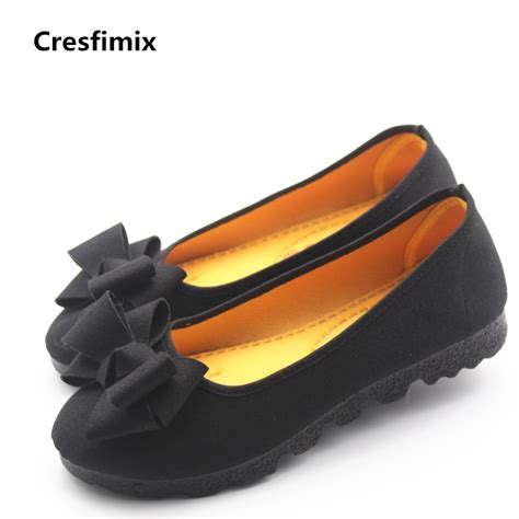 Cresfimix Women Fashion Spring And Summer Slip On Flat Shoes Lady