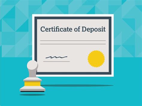 Certificate Of Deposit Certificates Templates Free