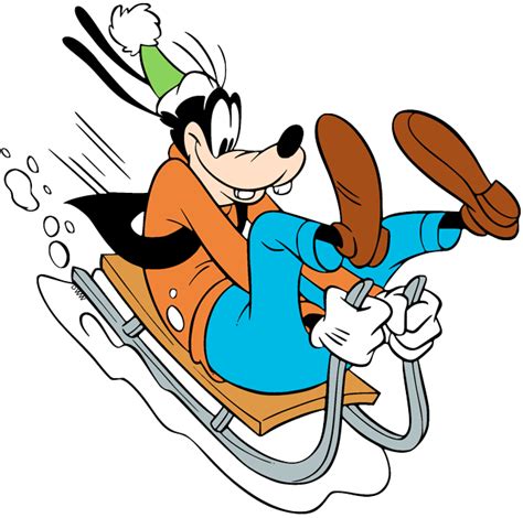 Goofys Hilarious Adventure Sledding Fun In The World Of Disney