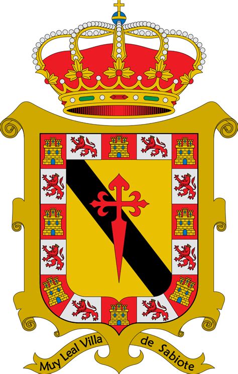 Fileescudo De Sabiote Jaénsvg Peace Symbol Heraldry Symbols