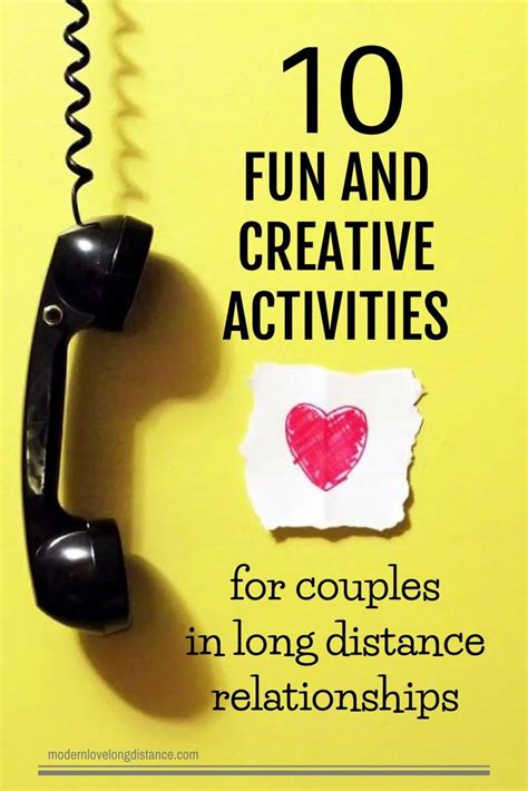 10 Fun Long Distance Relationship Activities For Couples Long Distance Relationship Activities
