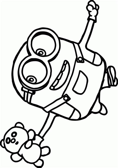 Free Printable Christmas Minion Coloring Pages Prntbl