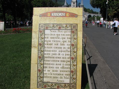 Photo Of Our Father Prayer In French Language