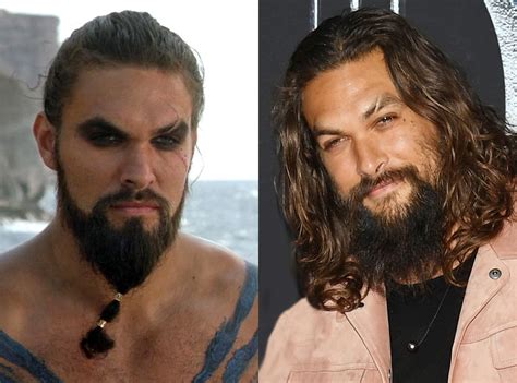 jason momoa as khal drogo from game of thrones cast then and now e news