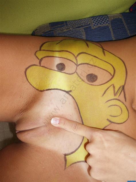 Homer Simpson Pussy Tattoos Adult Gallery My Xxx Hot Girl