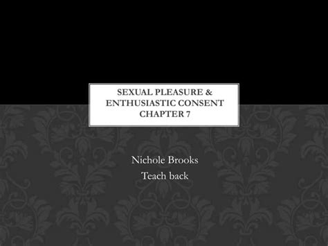Sexual Pleasure Ppt