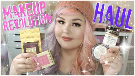 makeup revolution haul new products 2017 youtube