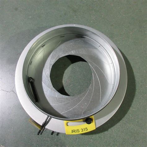 Galvanized Steel Air Volume Control Damper Iris Damper Full Sizes 80mm