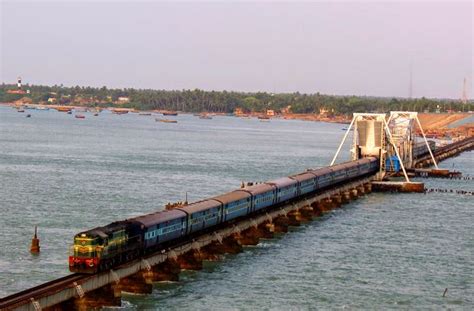 The Pamban Bridge Rameswaram