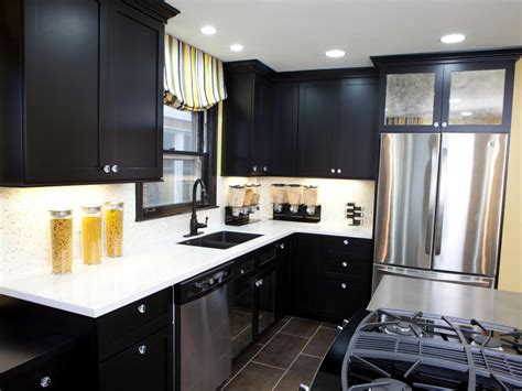 Pictures of Kitchens with Black Cabinets - Home Furniture Design