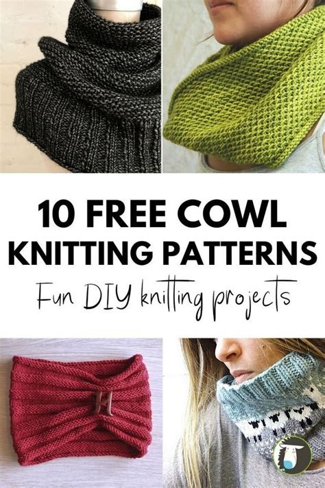 49 Free Knitting Patterns For Neck Warmers And Cowls