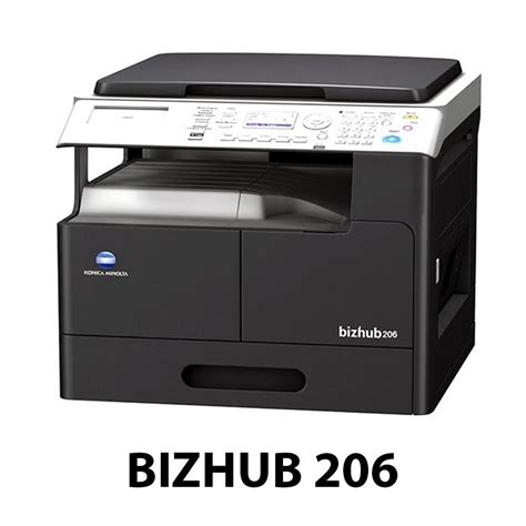 This color multifunction printer offers great function of fax, scanner and print in wide format. Konica Minolta Bizhub 206 | Máy photocopy Konica chính hãng