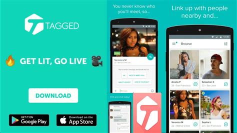 app review of tagged meet chat and dating chat and livestream with cool people youtube