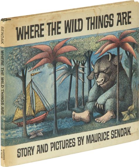 Where The Wild Things Are By Maurice Sendak Signed First Edition