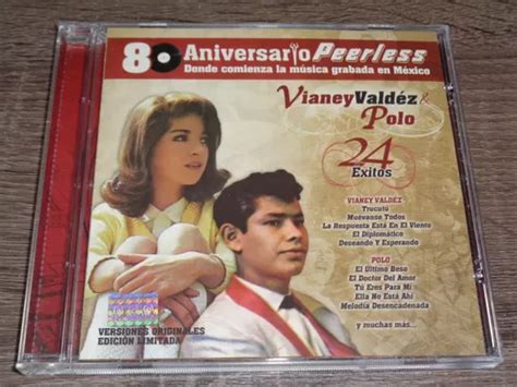 Vianey Vald Z Polo Xitos Aniversario Peerless Cd Meses Sin