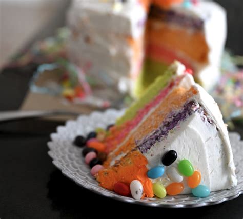 Vanilla Rainbow Easter Cake Recipe Craving4more