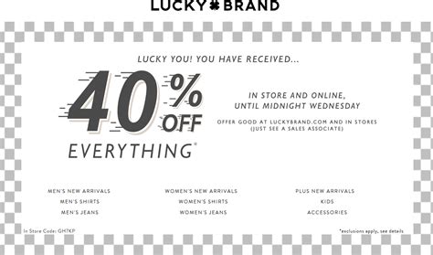 Coupons for 15% off & more ✅ verified & tested today! Lucky Brand July 2020 Coupons and Promo Codes 🛒