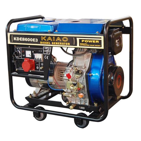 If you have considered acquiring a diesel generator for your optimum stand by power requirements after that you ought to also require to may understand advantages as well as disadvantages of diesel outfitted generators. China 8kVA Diesel Electric Generator Set (KDE8600E3 ...