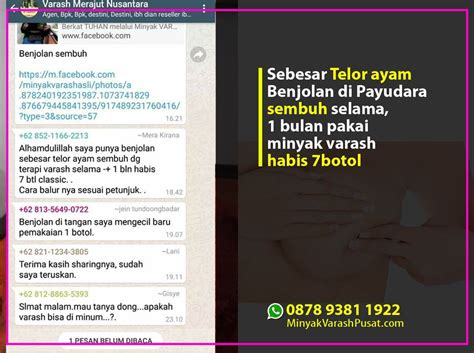 Malam dok, saya mau nanya. PERCAYA, Obat Tradisional Benjolan di bawah dagu Minyak Varash