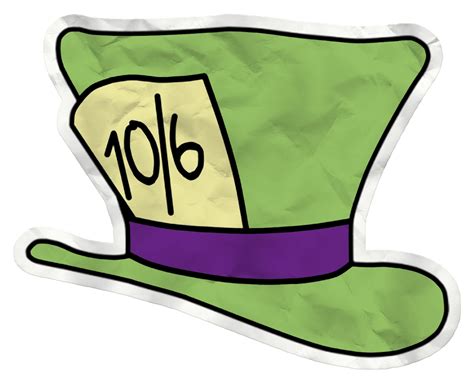 The Mad Hatter March Hare Cheshire Cat Clip art - Green Hat png png image