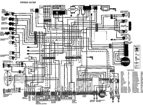 Honda goldwing gl1200l limited sei electrical schematic 2 mb. Electrical Wiring Diagram Of Honda Cb750f [60489 ...
