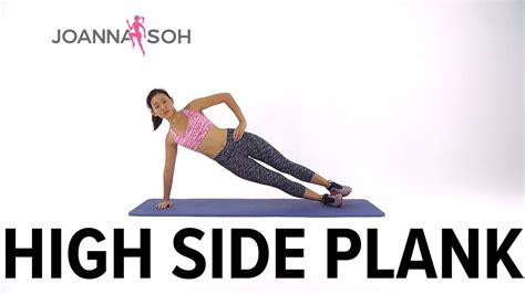 How To Do High Side Plank Joanna Soh Youtube