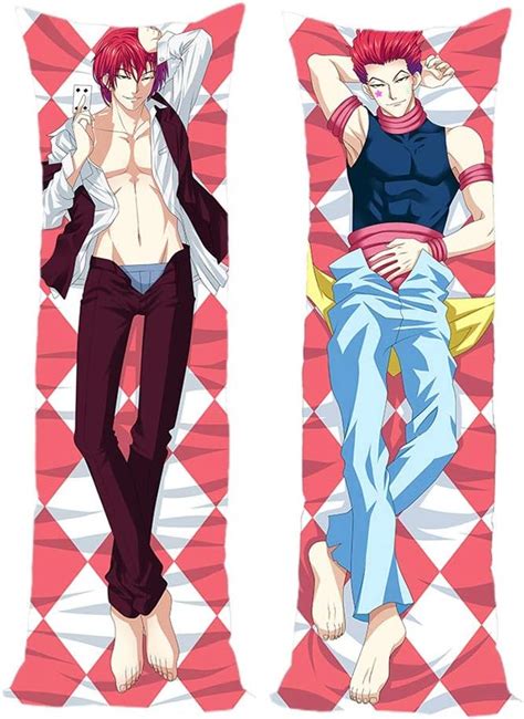 Salemor Hunter×hunter Anime Hisoka Body Pillowcase Peach