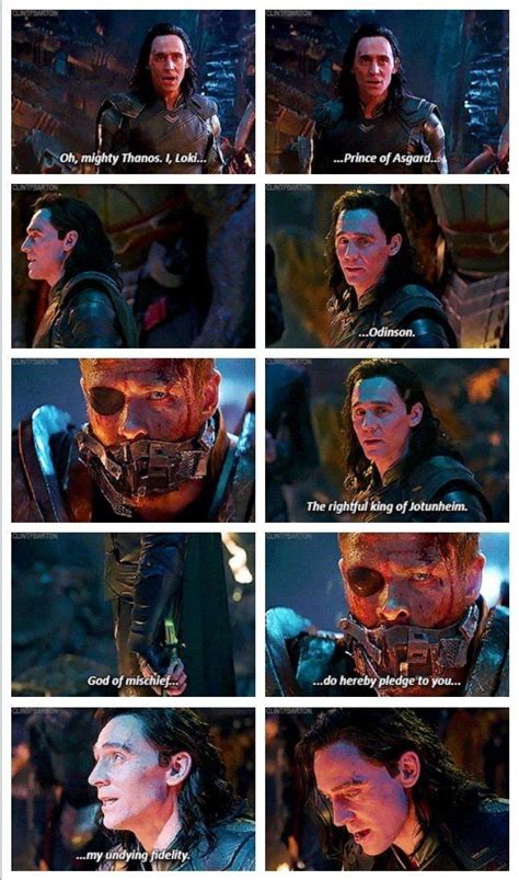 Loki von thor, loki thor: Loki is actually pledging his life too thor | Hiddleston ...