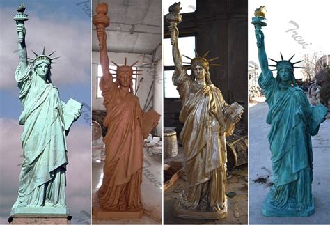 Custom Made World Famous Bronze Statue Of Liberty Reproduction To Buy