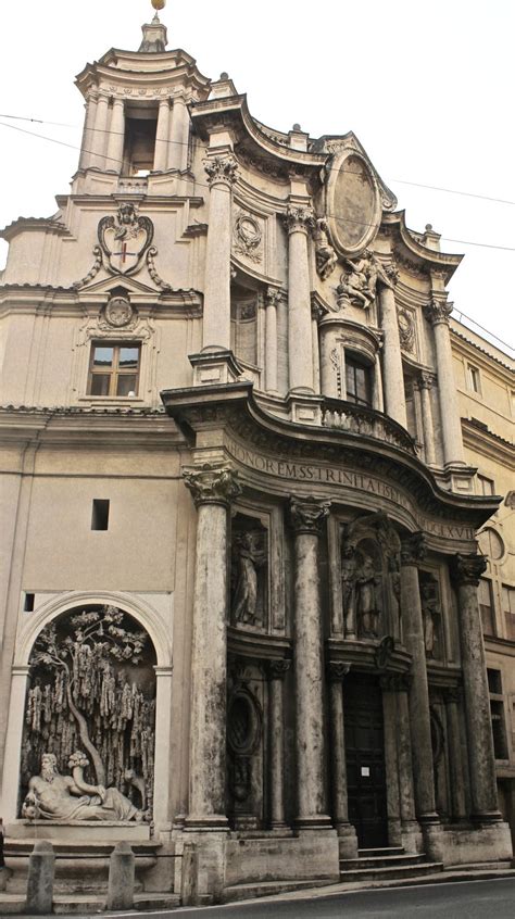 Baroque Wonder San Carlo Alle Quattro Fontane By Francesco Borromini