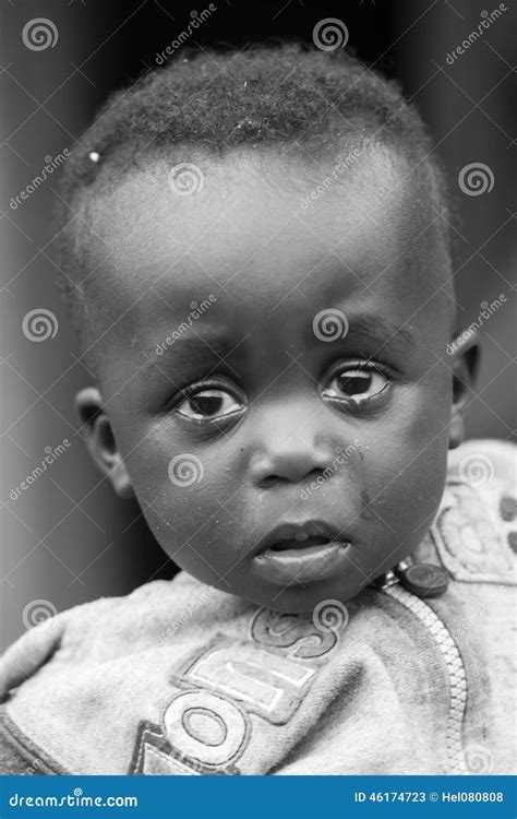 Sad Child In Africa Editorial Stock Photo Image 46174723