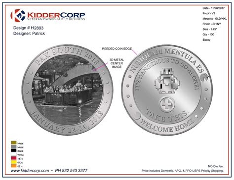 Pax South 2018 Challenge Coin Contact Kiddercorp For Coins Page 2