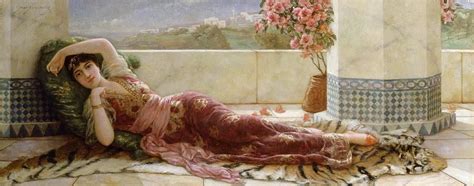 Classical Reclining Girl Emile Eismann Semenowski Acrylic Prints