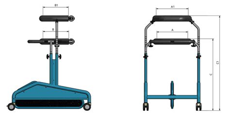 Dynamic Standing Frame Activall Special Needs Frame