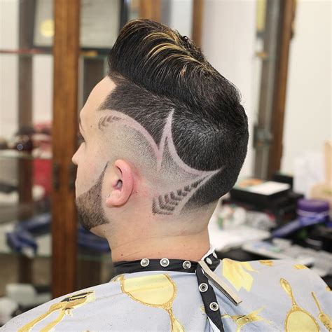One downside of line hairstyle is that if your hair grows fast, the lines and patterns will soon become invisible. New Men's Hair Trends: Neckline Hair Design