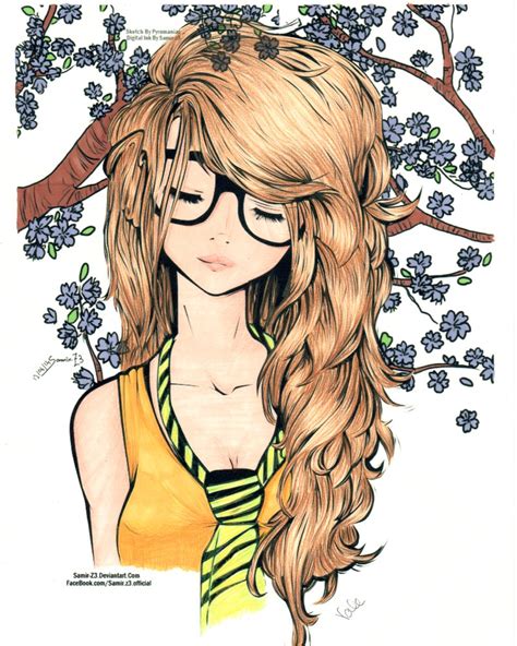 Cute Girl Colored By Valetha On Deviantart