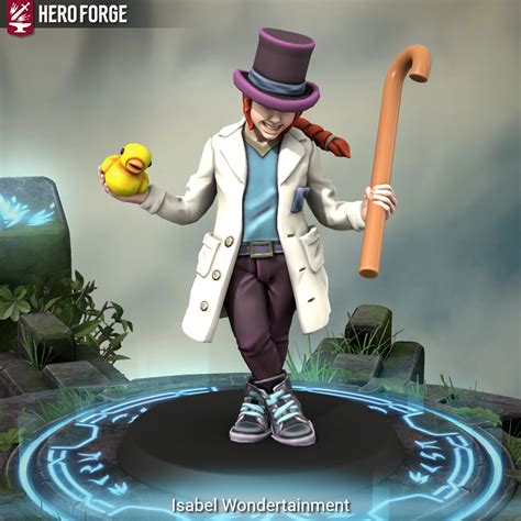 Saw Others Using Hero Forge Decided To Make Dr Wondertainment Rscp